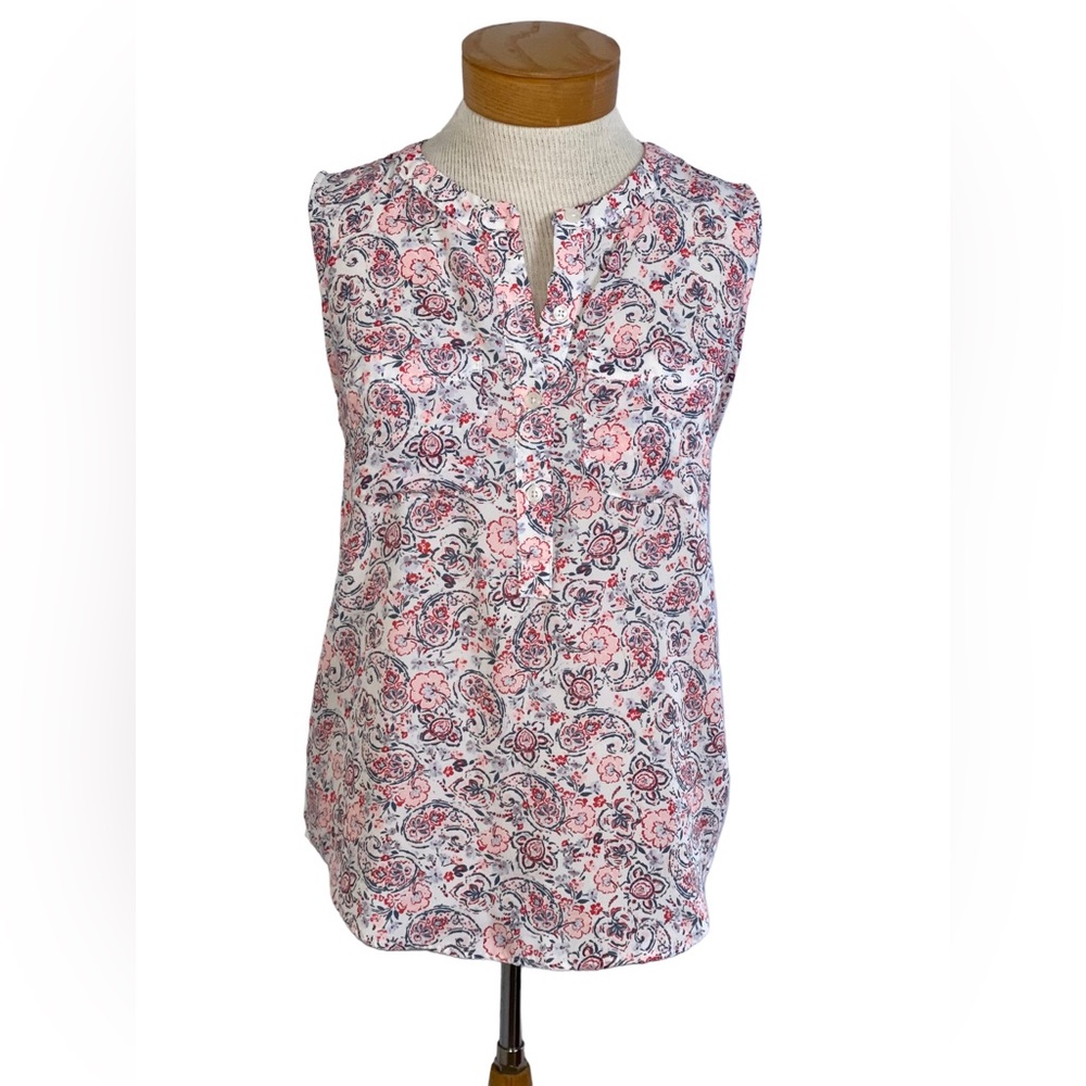 LOFT Petite. Small Sleeveless, Top